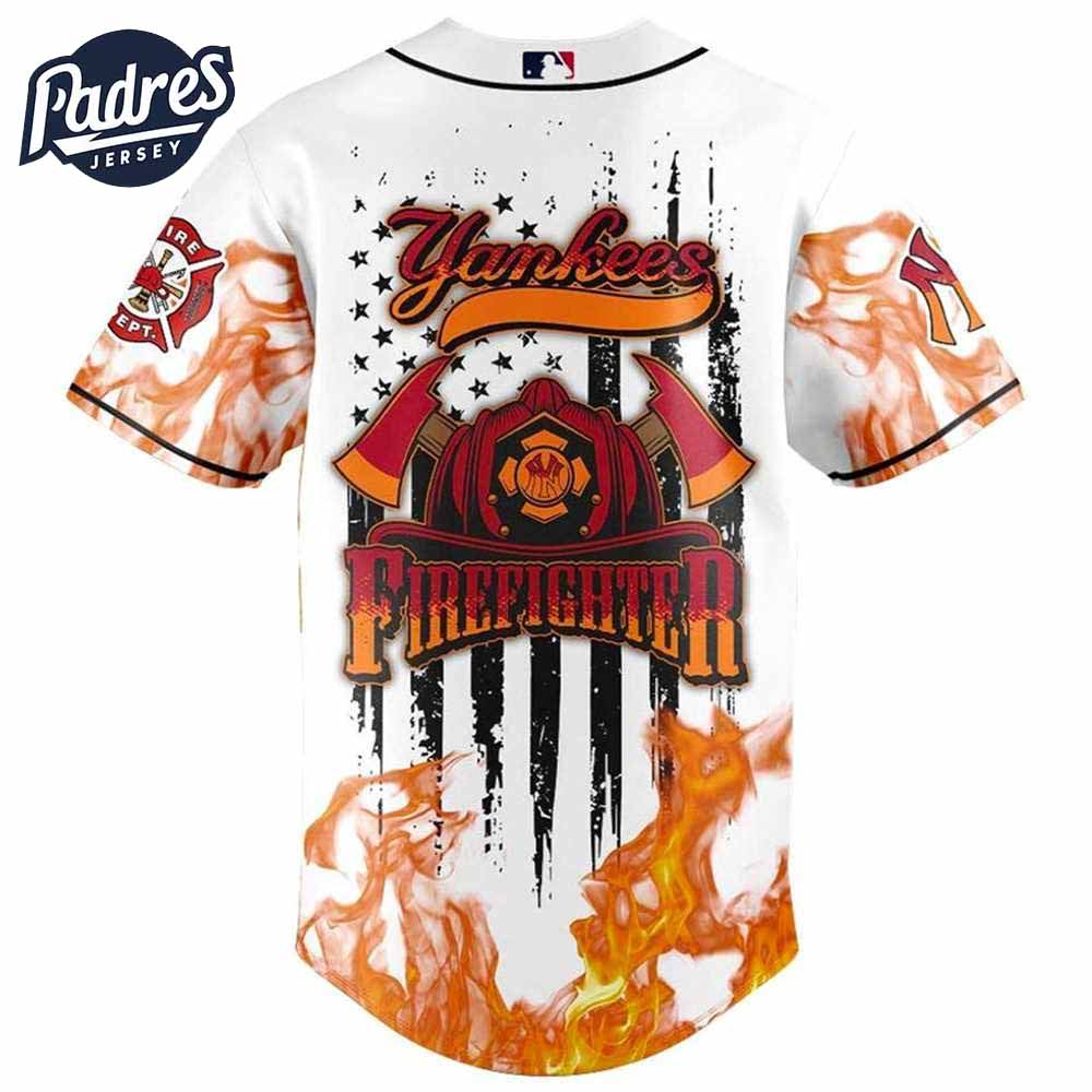 New York Yankees Firefighter Appreciation Day 2025 Baseball Jersey - Padres Jersey Oasis: Elevate Your Baseball Style Game