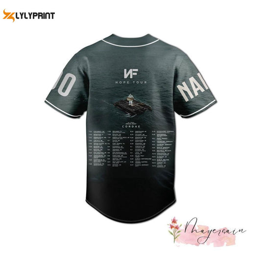 NF Hope Baseball Jersey Shirt, Hope Album Tour Merch - lylyprint.com
