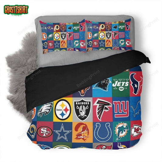 Nfl #61 Duvet Cover Bedding Set