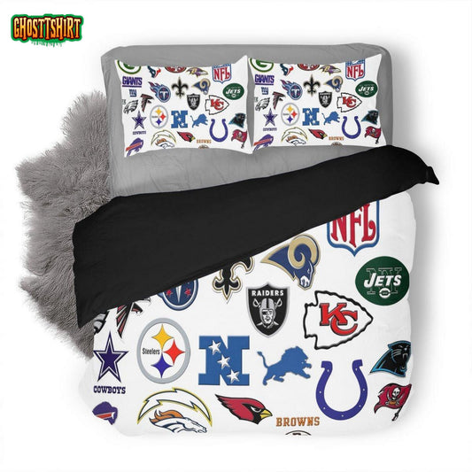 Nfl #68 Duvet Cover Bedding Set