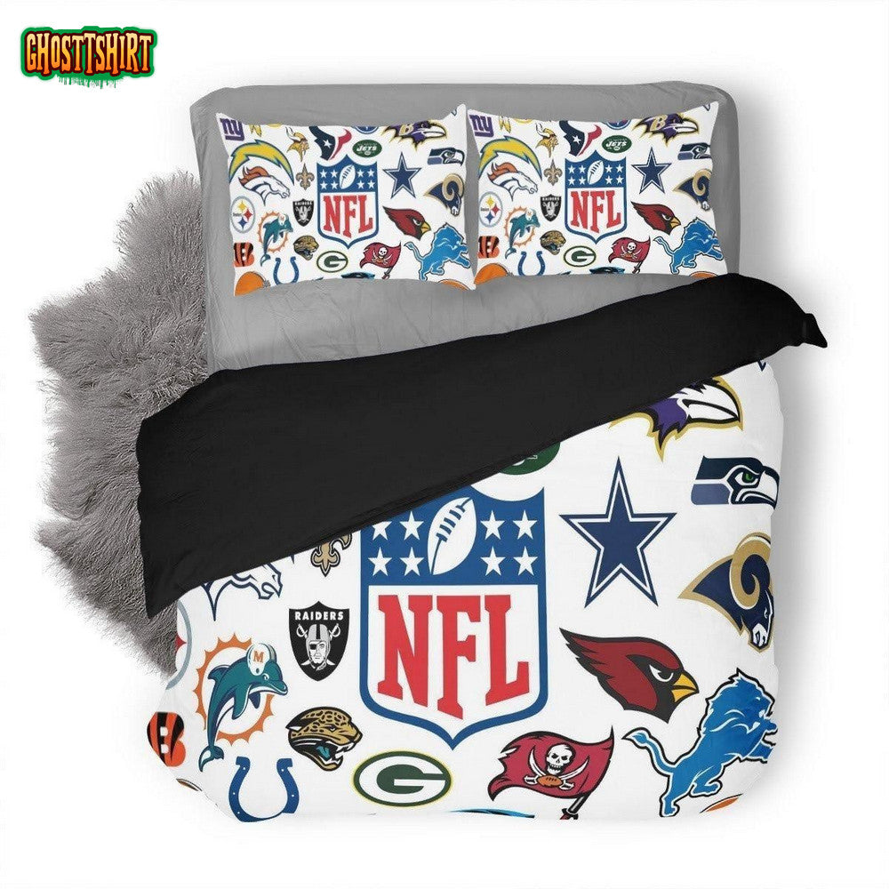 Nfl 9 Duvet Cover Bedding Set