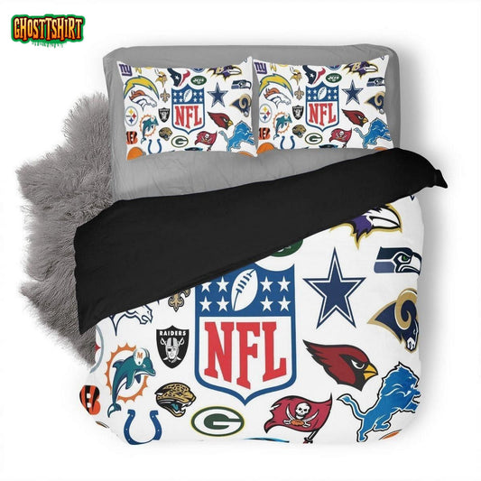Nfl 9 Duvet Cover Bedding Set