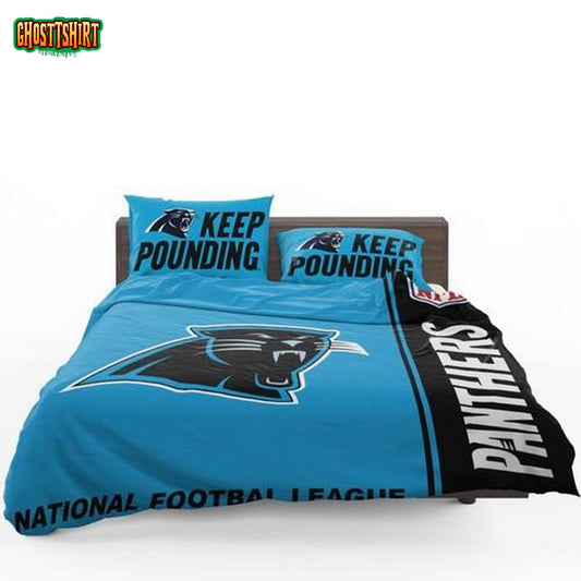 Nfl Carolina Panthers 3D Customize Bedding Set