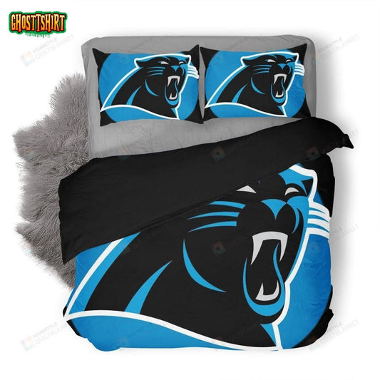 Nfl Carolina Panthers Customize Duvet Cover Bedding Set