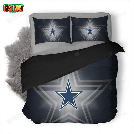 Nfl Dallas Cowboys #1 3D Duvet Cover Bedding Set