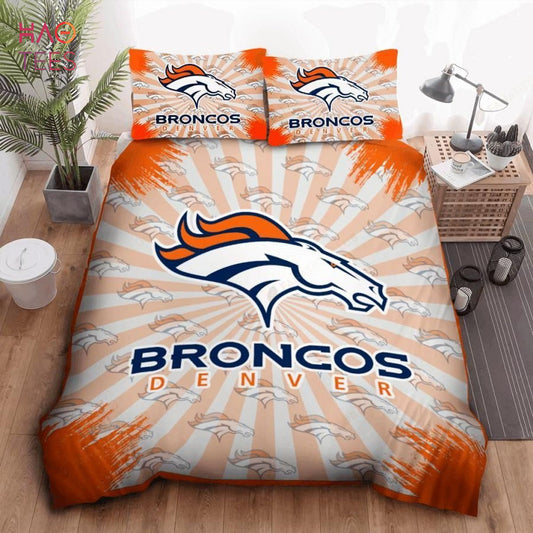 NFL Denver Broncos Orange Bedding Set
