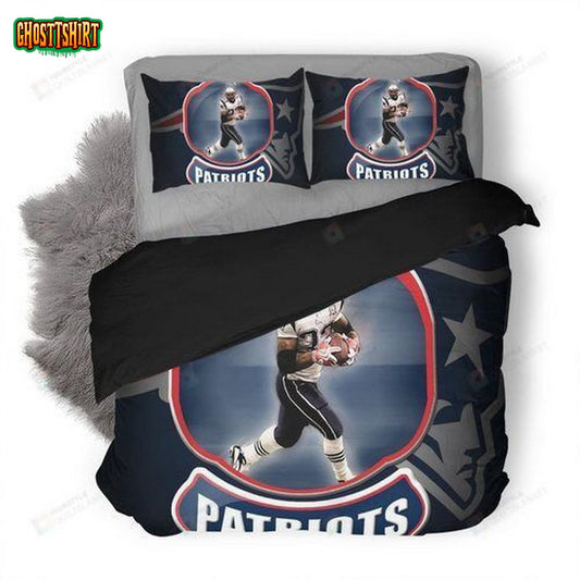 Nfl New England Patriots #20 3D Duvet Cover Bedding Set