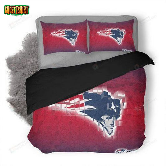 Nfl New England Patriots #4 3D Duvet Cover Bedding Set