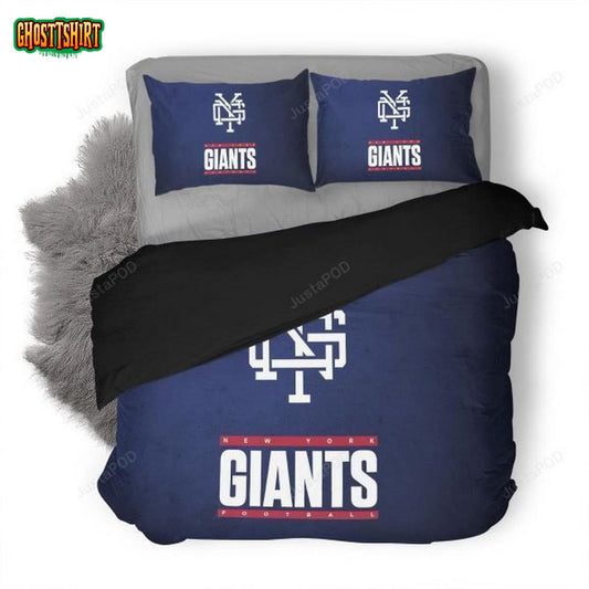 Nfl New York Giants #4 Duvet Cover Bedding Set