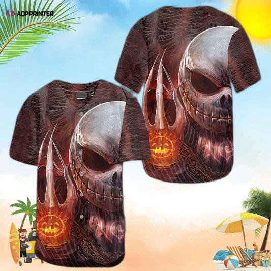 Nightmare Before Christmas Baseball Jersey - Aopprinter