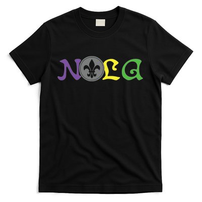 Nola New Orleans Mardi Gras 504 T-Shirt