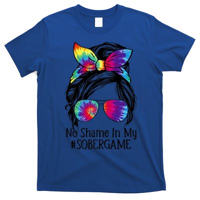No Shame In My Sober Game Na Narcotics Anonymous Gift T-Shirt