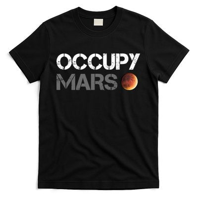 Occupy Mars Astronomy Space Explorer Rocket Science T-Shirt