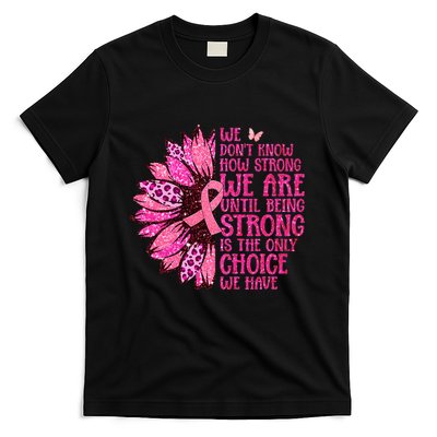 October Pink Ribbon Breast Cancer Awareness T-Shirt