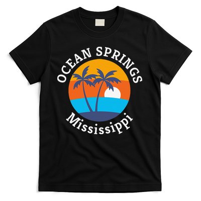 Ocean Springs Beach Mississippi Summer Vacation Souvenir T-Shirt