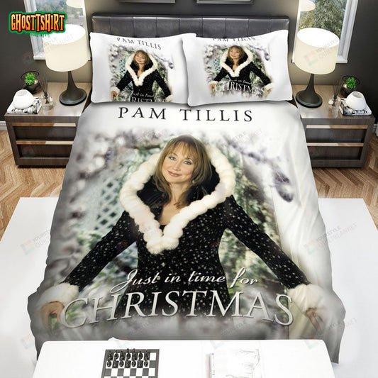 Pam Tillis Album Just In Time For Christmasbed Sheets Spread Comforter Duvet Cover Bedding Set