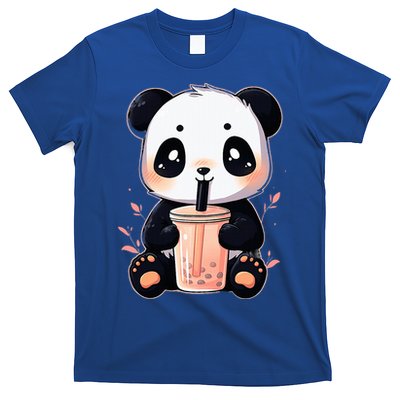 Panda Bear Boba Tea Bubble Tea Anime Kawaii T-Shirt