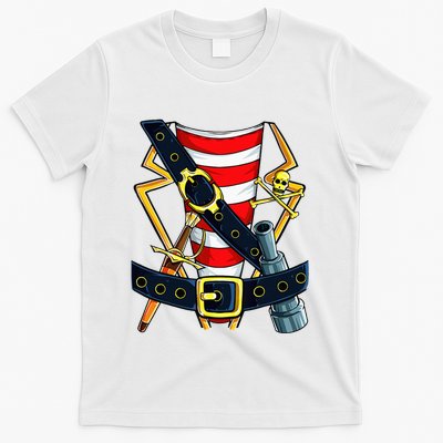 Pirate Buccaneer Costume Funny Halloween Novelty T-Shirt