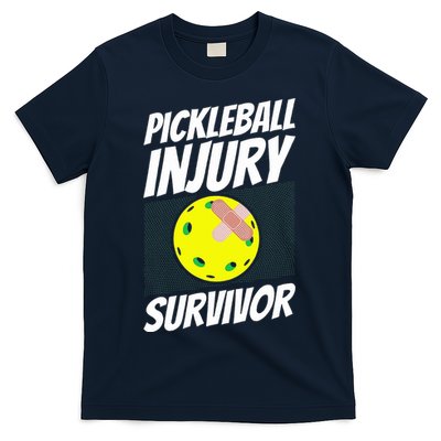 Pickleball BandAid Pickleball Injury Survivor T-Shirt