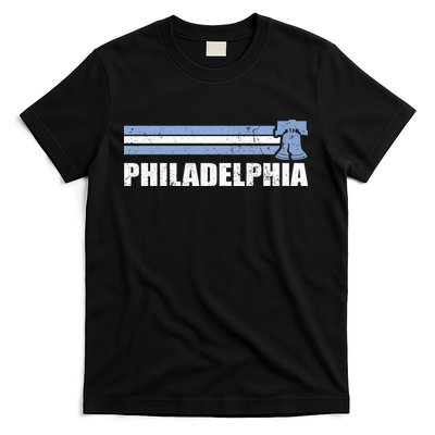 Philadelphia Baseball Retro Vintage Stripes T-Shirt