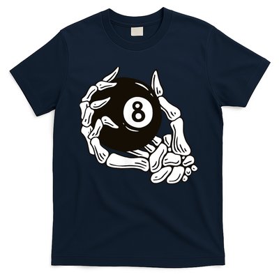 Pool billiards vintage 8 eight ball T-Shirt