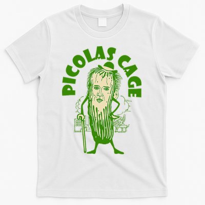 Picolas Cage Funny celebs Meme Cucumber Pickle Cute T-Shirt