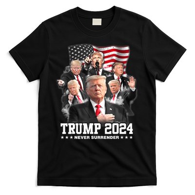 President Donald J Trump 2024 Never Surrender T-Shirt