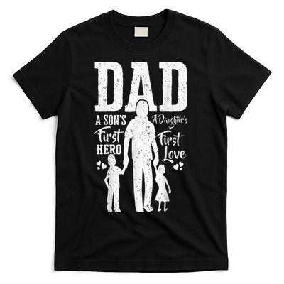Proud Dad Of Twins Best Fathers Day Gift From Son T-Shirt