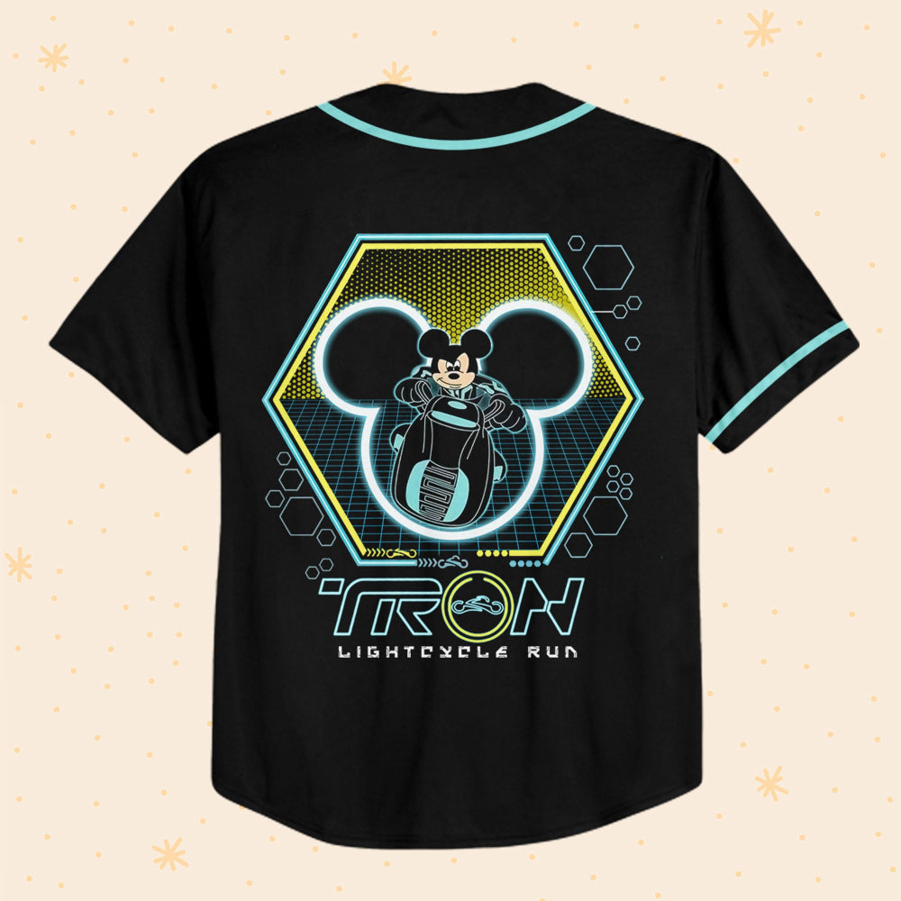 Customize Your Style with Personalized Mickey Tron Baseball Jersey Shirts – Stand Out on the Field! - Bafud