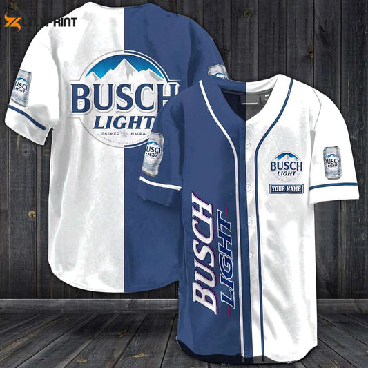 Personalized Busch Light Baseball Jersey - lylyprint.com