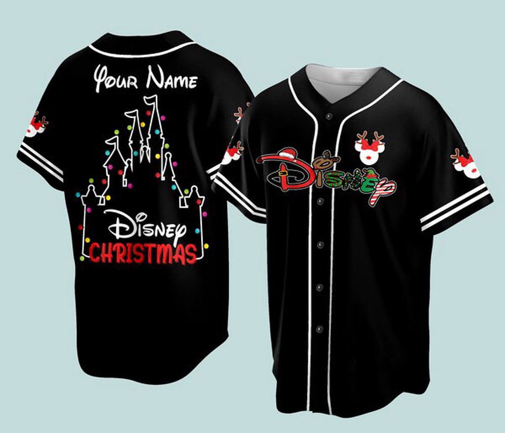 Personalized Christmas Ddisney Baseball Jersey Ddisneyland Trip - lylyprint.com