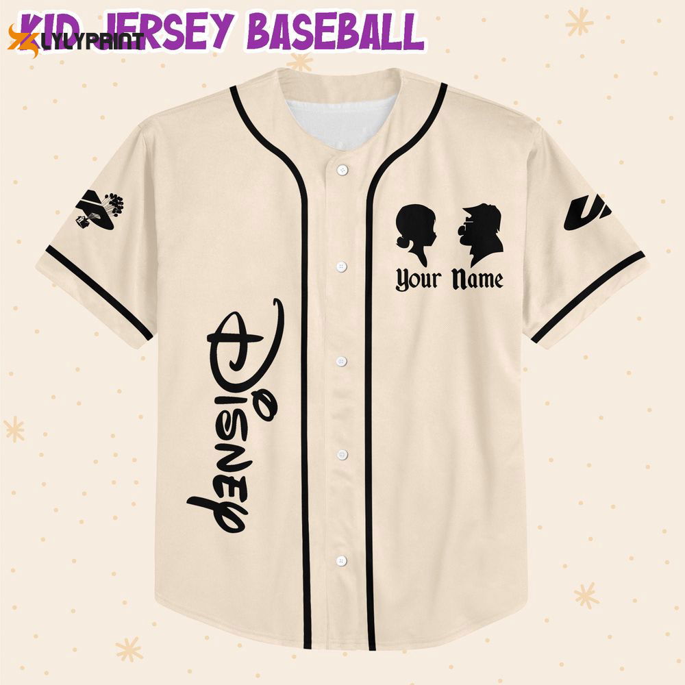 Personalized Disney Pixar UP Carl And Ellie Adventure Is Out Here Baseball Jersey - lylyprint.com