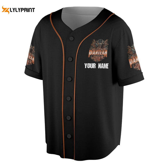 Personalized Mayhem Skull Tour 2023 With Lamp Of God Baseball Jersey For Men Women - lylyprint.com