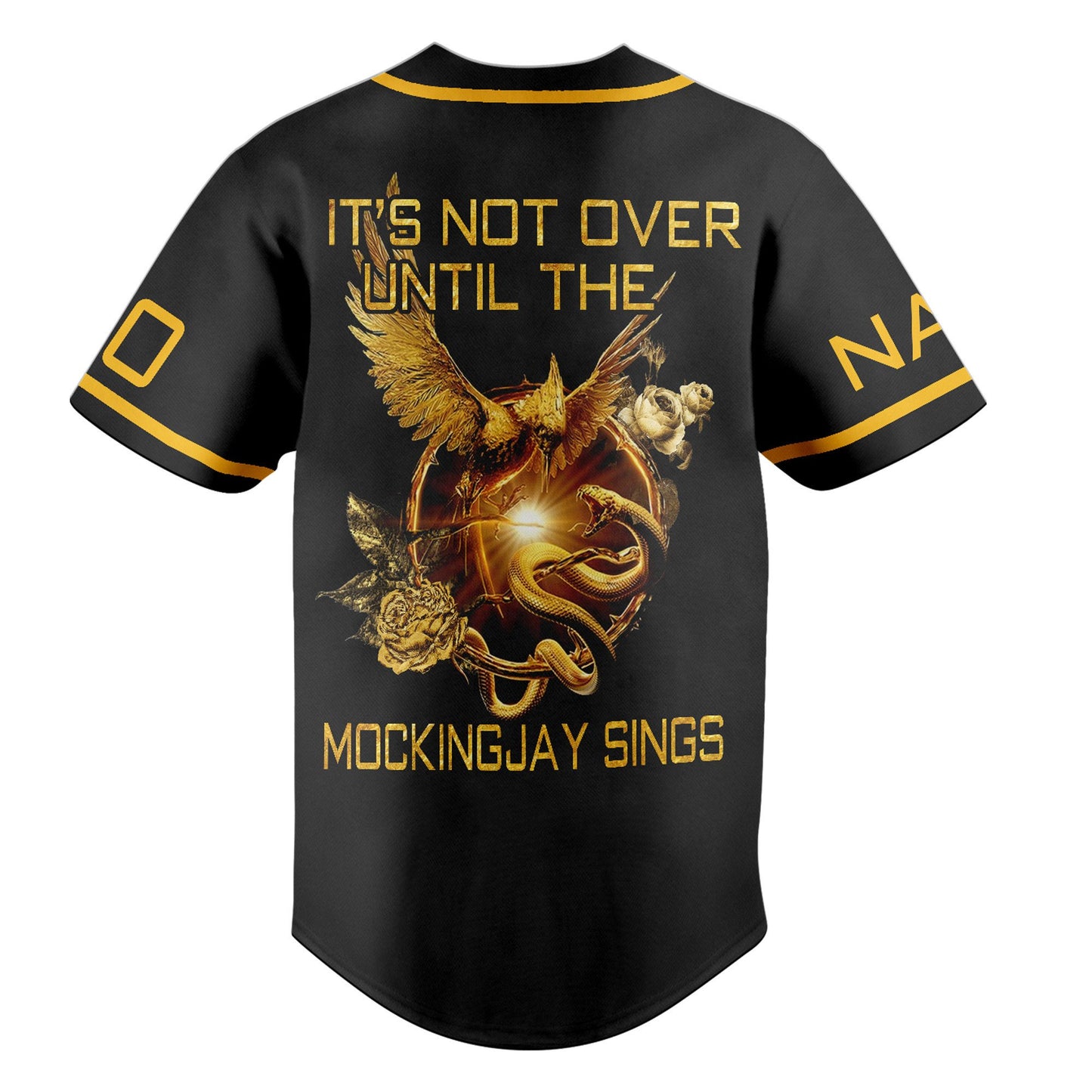 Personalized The Hunger Games Baseball Jersey For Men &amp; Women