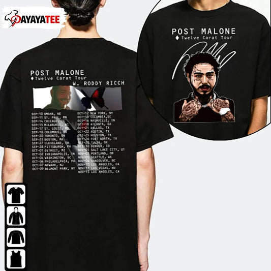 Post Malone Twelve Carat Tour 2022 Shirt