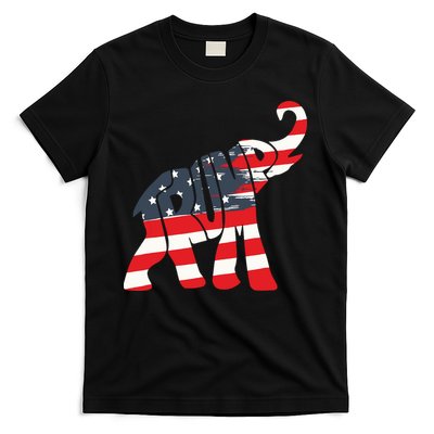 President Trump 2024 Republican Elephant Trump Supporter T-Shirt
