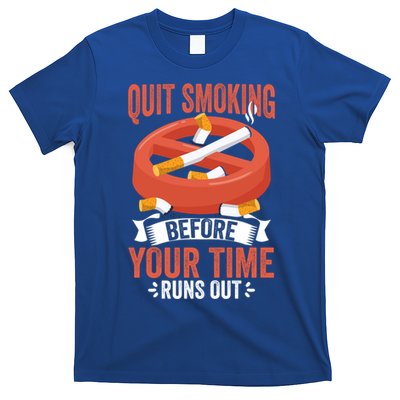 Quit Smoking Cute Gift No Tobacco Day Anti Cigarettes Anti Smoking Gift T-Shirt