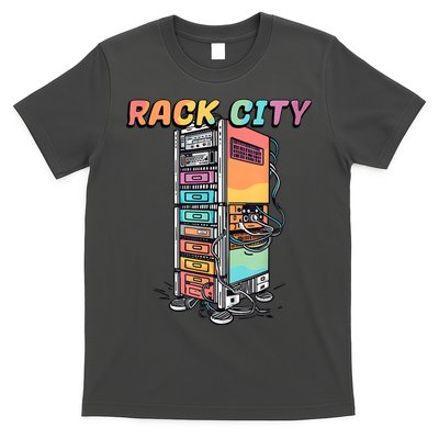 Rack City Network Server Rack Network Engineer Homelab T-Shirt