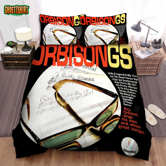 Roy Orbison Songs Bed Sheets Spread Comforter Duvet Cover Bedding Set
