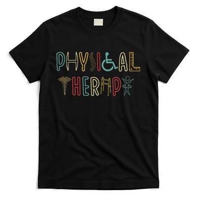 Retro Vintage Physical Therapy Funny Physical Therapist T-Shirt