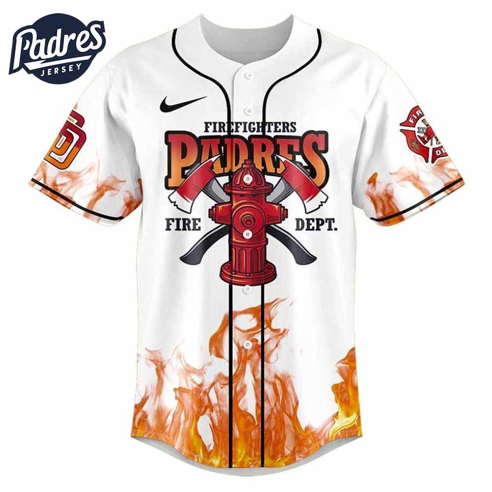San Diego Padres Firefighter Appreciation Day 2025 Baseball Jersey - Padres Jersey Oasis: Elevate Your Baseball Style Game
