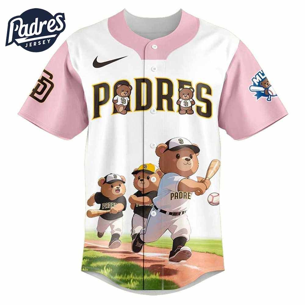 San Diego Padres x Teddy Bear 2025 Baseball Jersey - Padres Jersey Oasis: Elevate Your Baseball Style Game