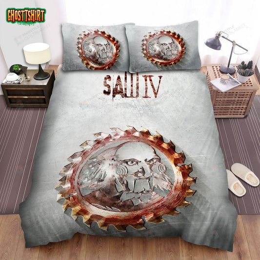 Saw Iv Movie Poster Bed Sheets Spread Comforter Duvet Cover Bedding Set Ver 4