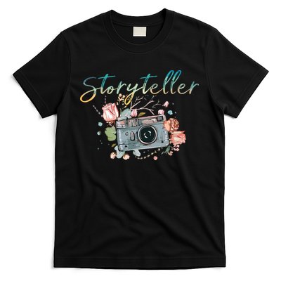 Storyteller Camera Photography Photographer Cameraman Gift T-Shirt