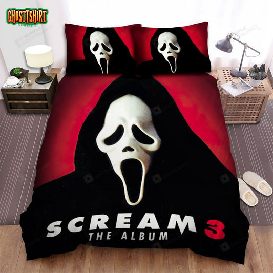 Scream 3 The Album Bed Sheets Spread Comforter Duvet Cover Bedding Set