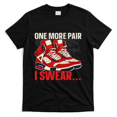 Shoe Collector Sneakerhead Shoe Lover I Love Sneakers T-Shirt