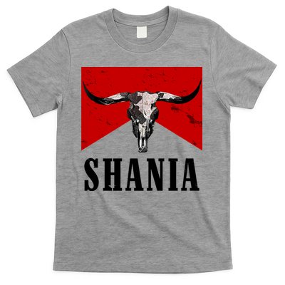 Shania Country Western Bull T-Shirt