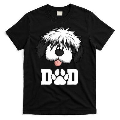 Sheepadoodle Dad Father Gift Idea for Father's Day T-Shirt