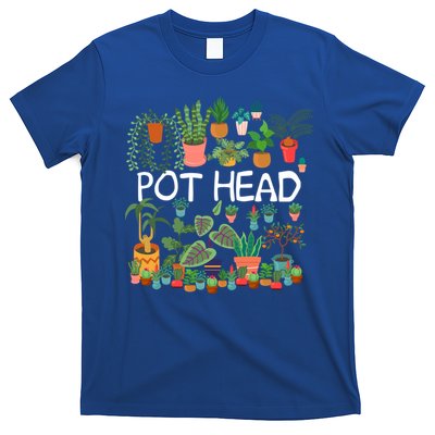 Succulent Design For Pot Head Gardeners Plant Lovers Funny Gift T-Shirt