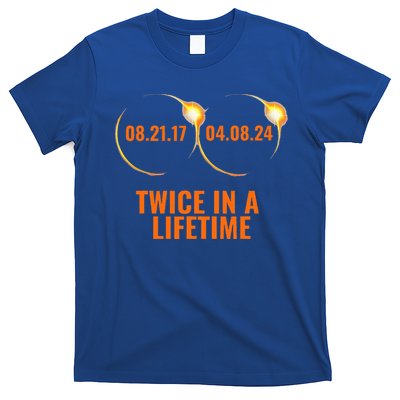 Solar Eclipse 2024 Twice In A Lifetime Solar Eclipse T-Shirt